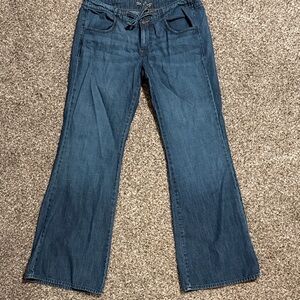 Old Navy Women's Dark Blue Flare Jeans